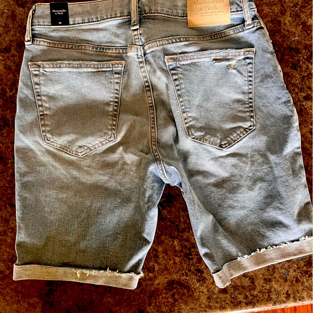 Abercrombie and Fitch boys Jean shorts